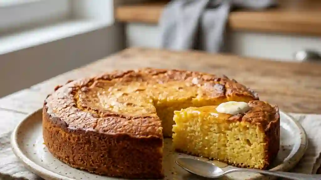 Millas bazadais : gâteau de maïs onctueux - Photo de présentation