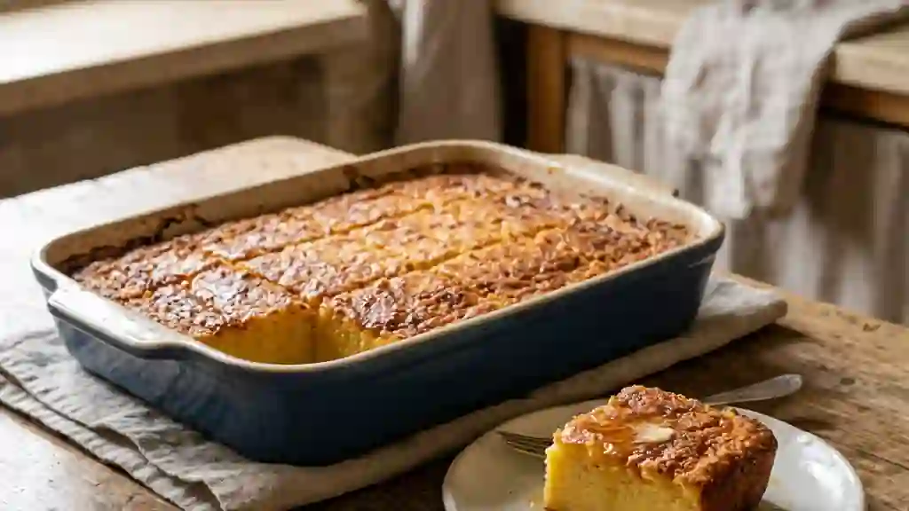 Millas doré et fondant au maïs - Photo de présentation