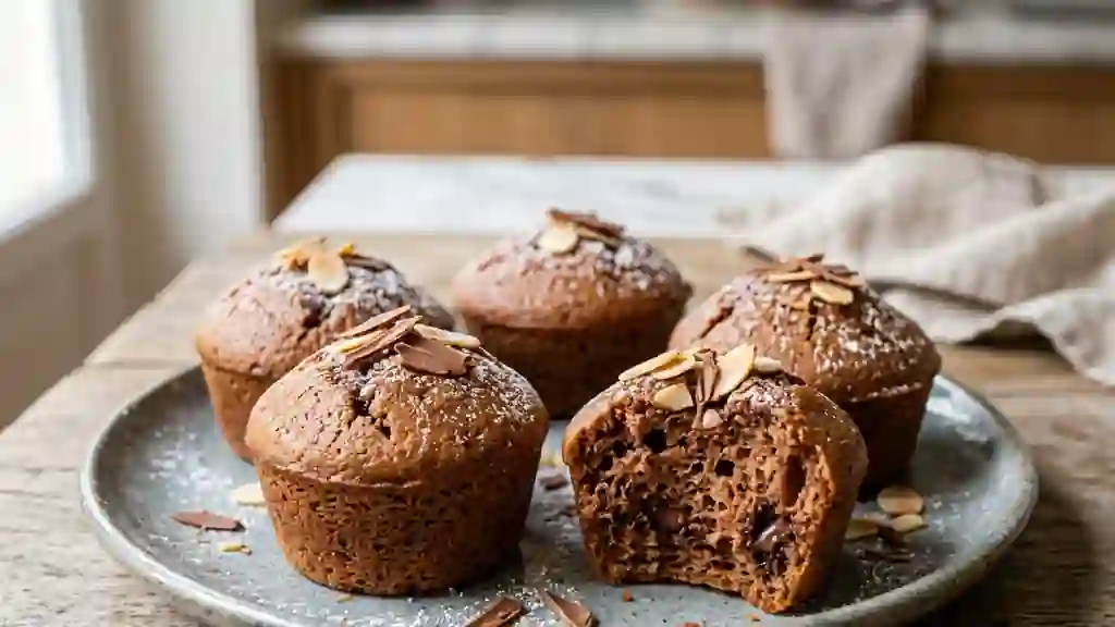 Mini cakes moelleux au chocolat au lait - Photo de présentation