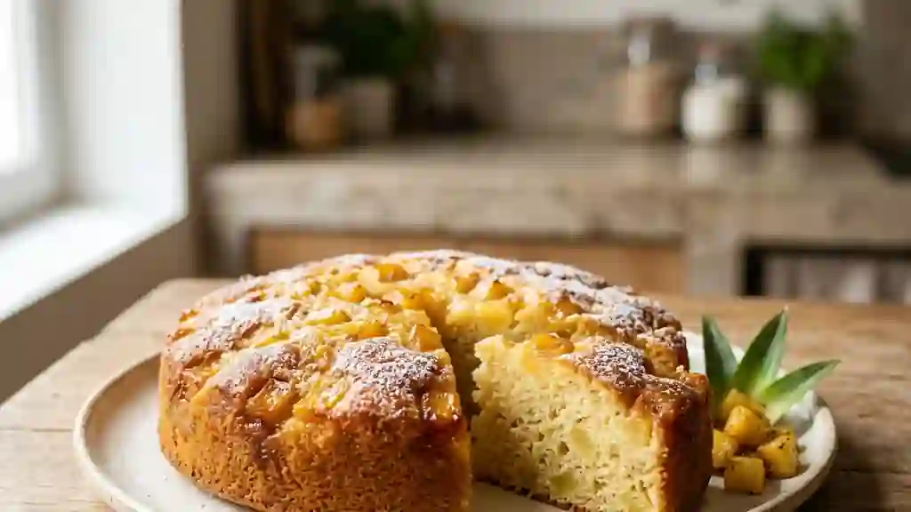Moelleux Fondant à l'Ananas Frais - Photo de présentation