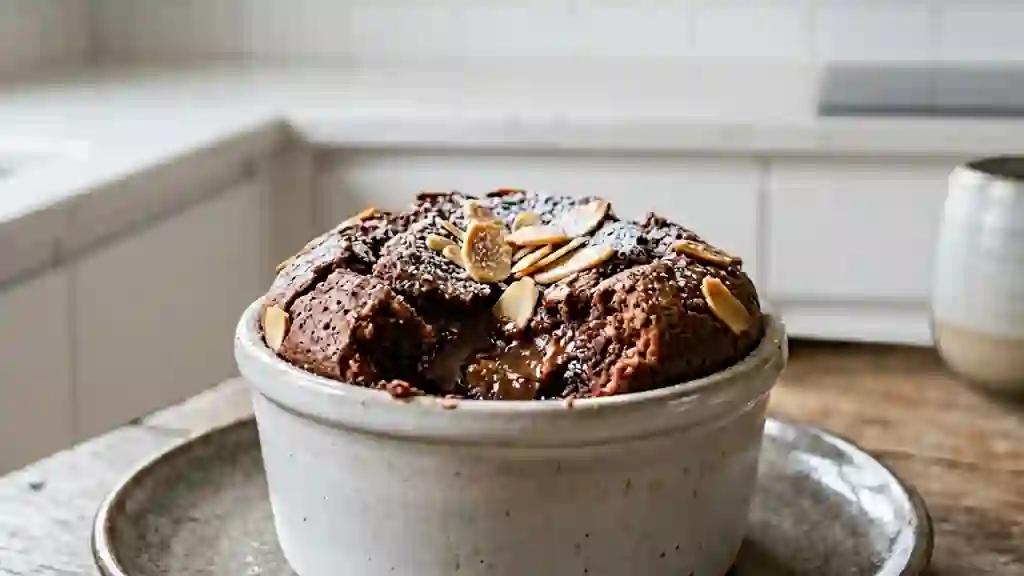 Moelleux intense chocolat et amande - Photo de présentation