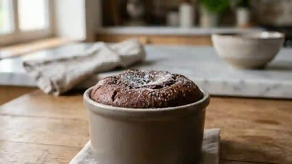 Moelleux au chocolat fondant et express - Photo de présentation
