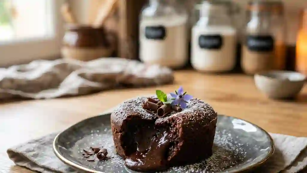 Moelleux intense au chocolat et cœur fondant - Photo de présentation
