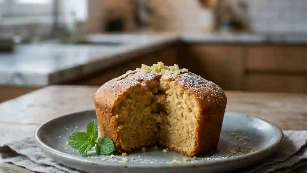 Gâteau moelleux au gingembre frais et fondant - Photo de présentation