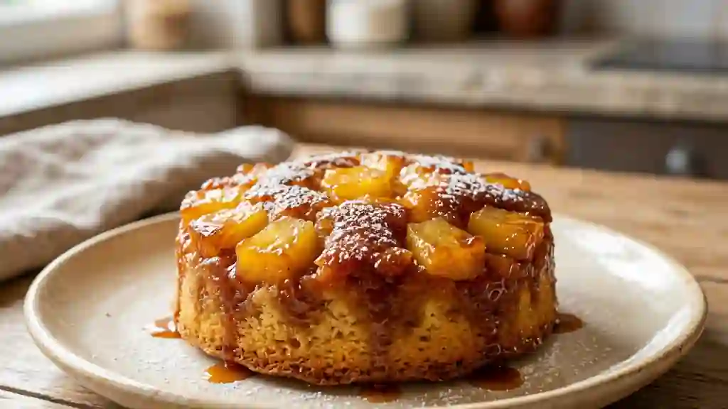 Moelleux Fondant à l'Ananas Caramélisé - Photo de présentation
