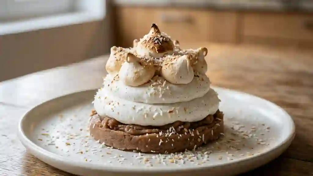 Mont-Blanc antillais coco et rhum - Photo de présentation