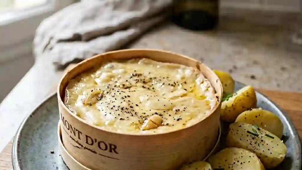 Mont d'Or rôti ultra-crémeux au vin blanc - Photo de présentation