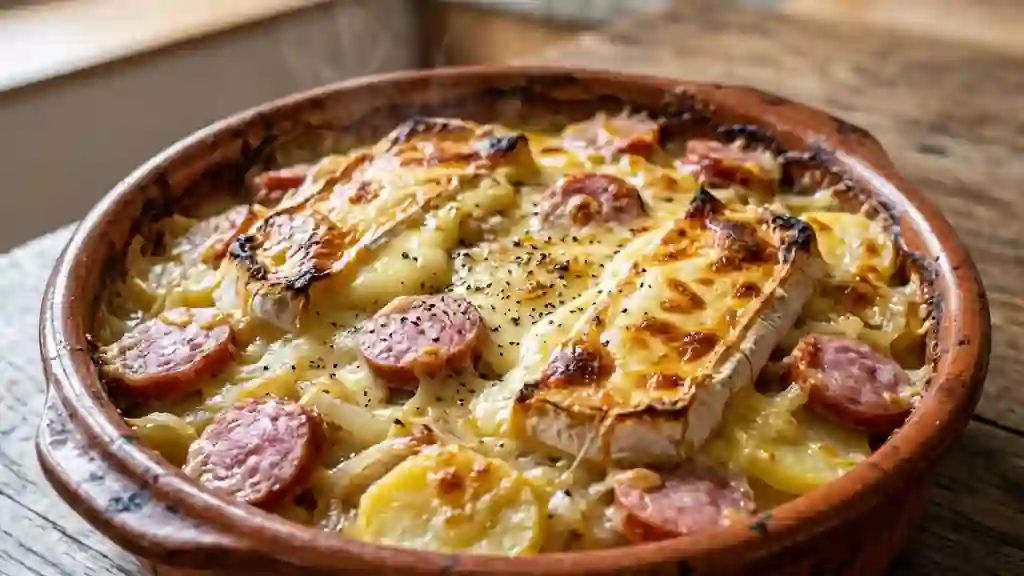 Morbiflette fondante à la Morteau fumée - Photo de présentation