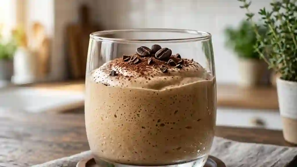 Mousse au café aérienne et corsée - Photo de présentation