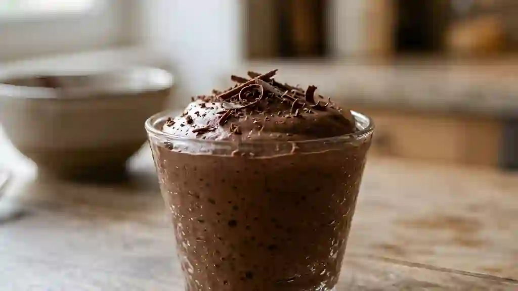 Mousse au Chocolat Noir Intense et Aérienne - Photo de présentation