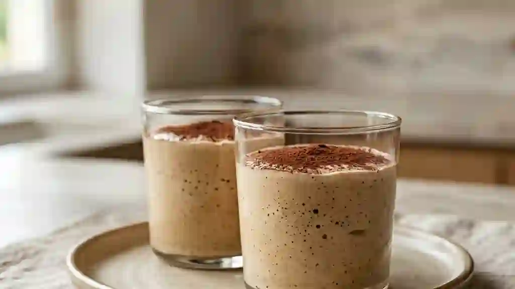 Nuage de cappuccino intense et crémeux - Photo de présentation
