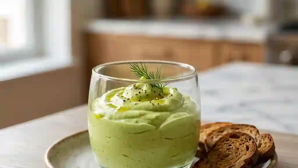 Mousse d'avocat soyeuse au Cognac - Photo de présentation