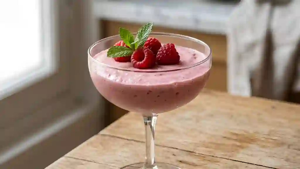 Mousse de Framboises Nuageuse - Photo de présentation