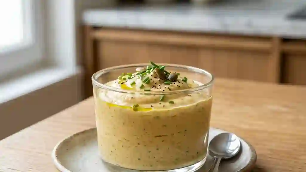 Mousse de légumes fondante et aérée - Photo de présentation