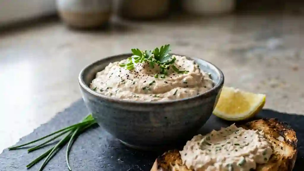 Mousse de thon aérienne à la ciboulette - Photo de présentation