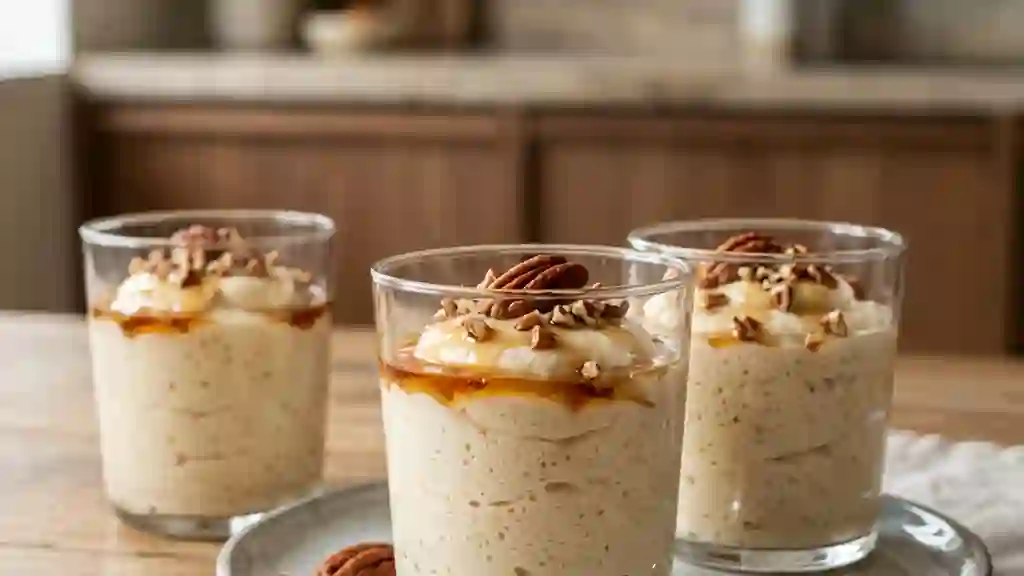 Mousse à l'érable aérienne et fondante - Photo de présentation