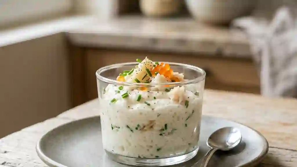 Mousse de cabillaud citronnée et aérienne - Photo de présentation