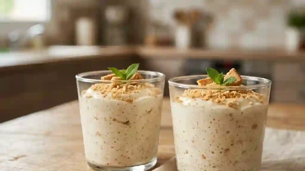 Mousse aux biscuits aérienne et vanillée - Photo de présentation