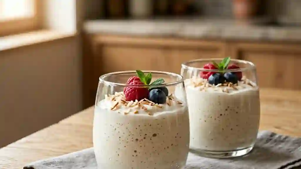 Mousse au Lait de Coco Aérienne - Photo de présentation