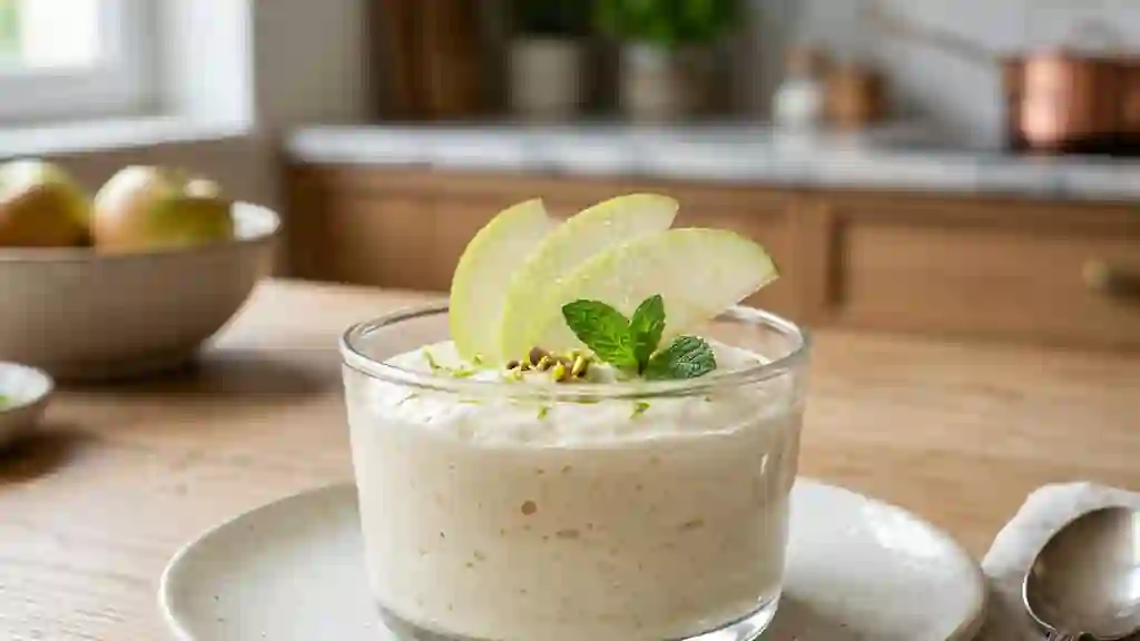 Mousse de Pommes Fondante et Acidulée - Photo de présentation