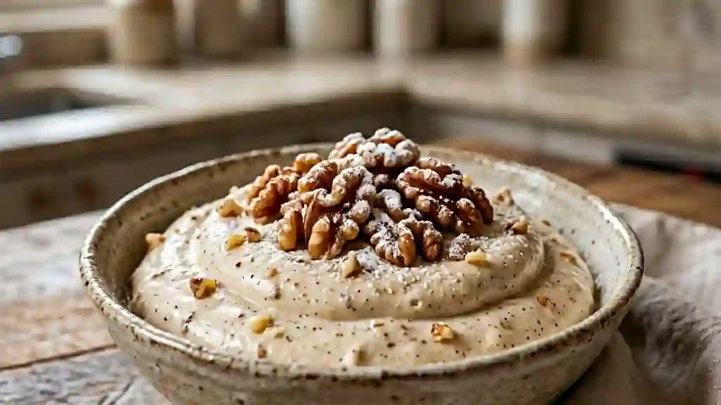 Mousse Onctueuse aux Noix Torréfiées - Photo de présentation
