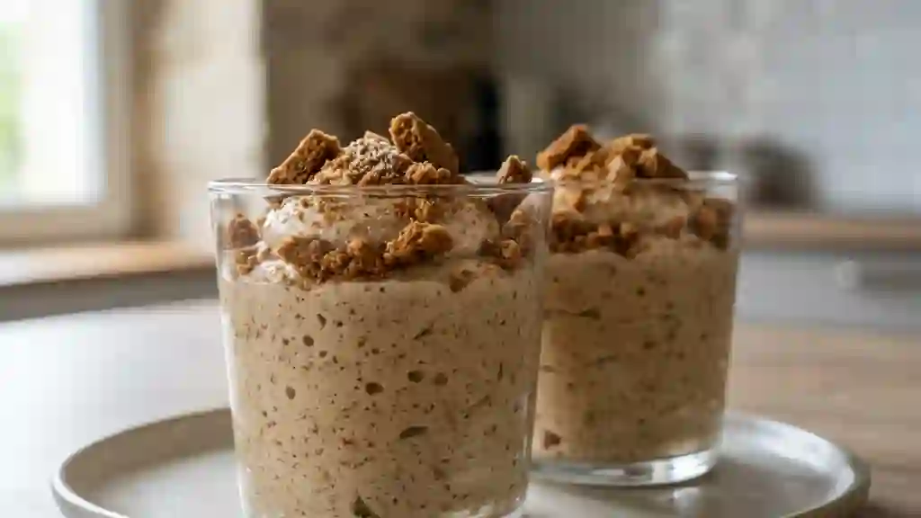 Mousse de spéculoos aérienne et croquante - Photo de présentation