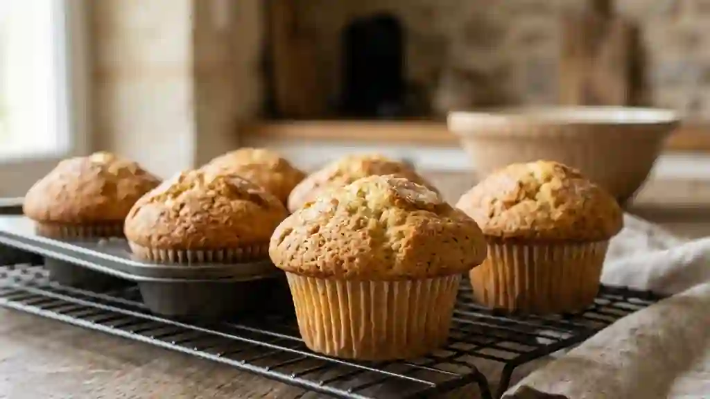 Muffins Vanillés à la Mie Aérienne - Photo de présentation