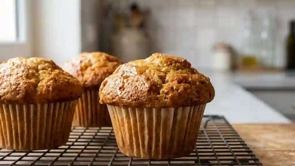 Muffins Moelleux au Miel et Vanille - Photo de présentation