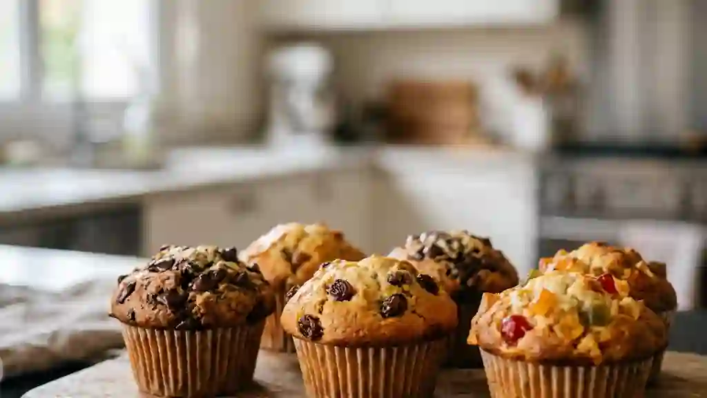 Muffins Moelleux Vanillés et Gourmands - Photo de présentation