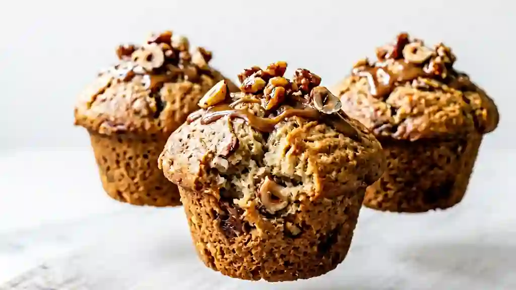 Muffins Moelleux au Praliné Fondant - Photo de présentation