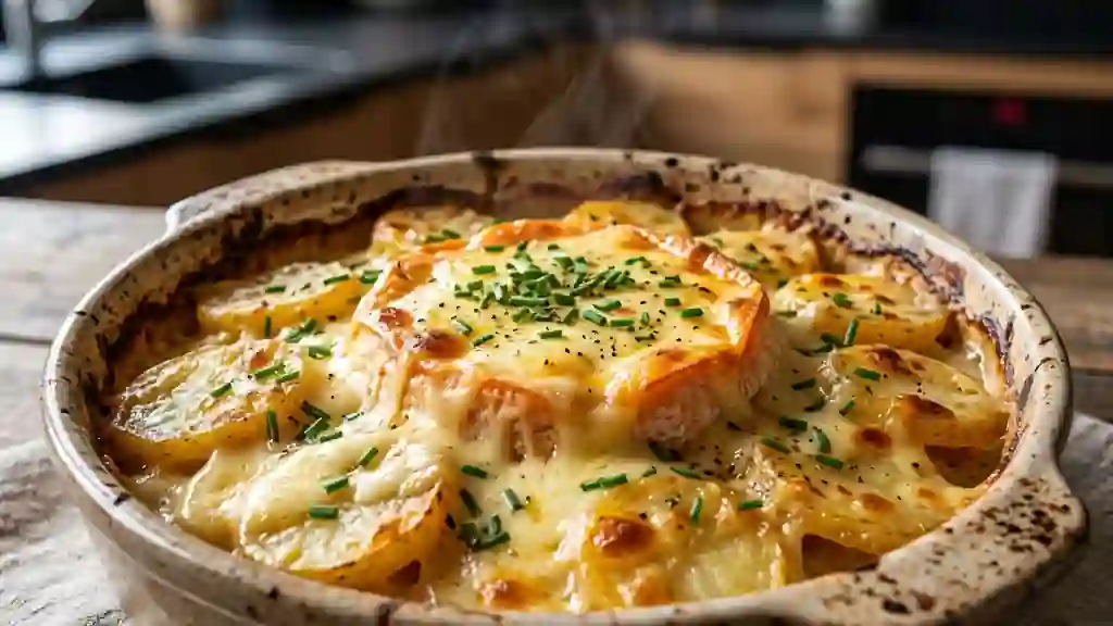 Munster Coulant et Pommes de Terre à la Crème - Photo de présentation