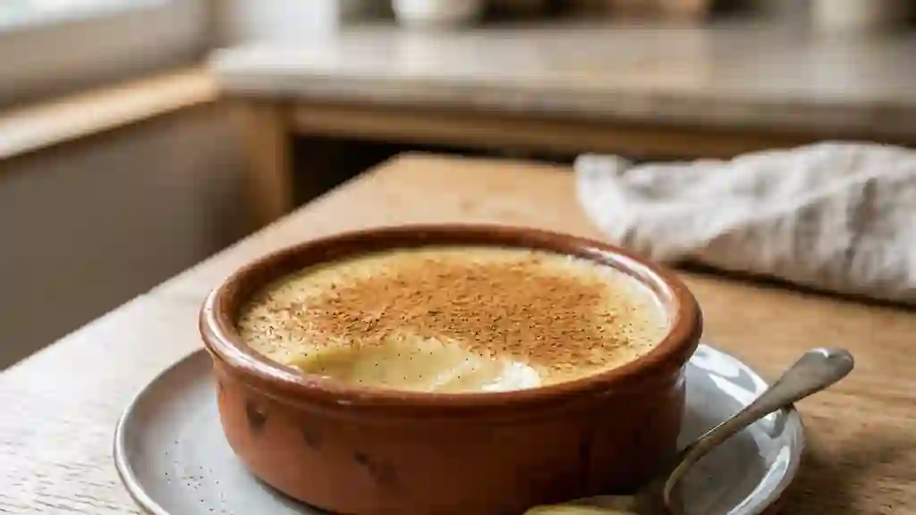 Natillas onctueuses : crème espagnole vanillée - Photo de présentation
