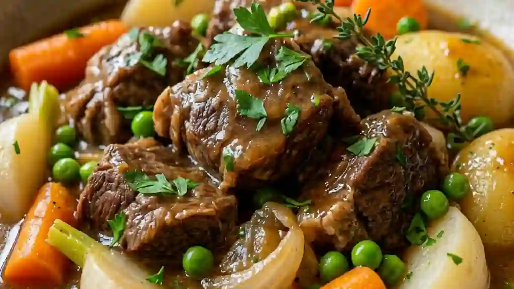 Navarin de mouton fondant et sa jardinière - Photo de présentation