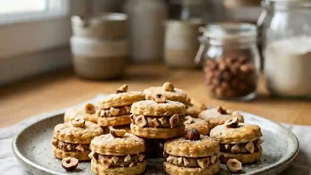 Petits Fours Noisettins au Cœur Croquant - Photo de présentation