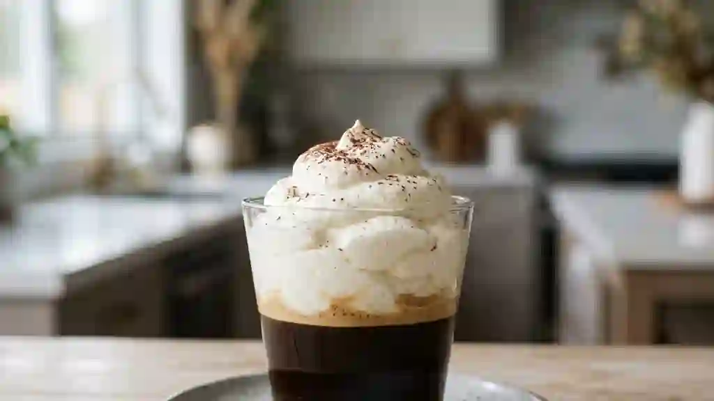 Nuage de café vanillé ultra-aérien - Photo de présentation