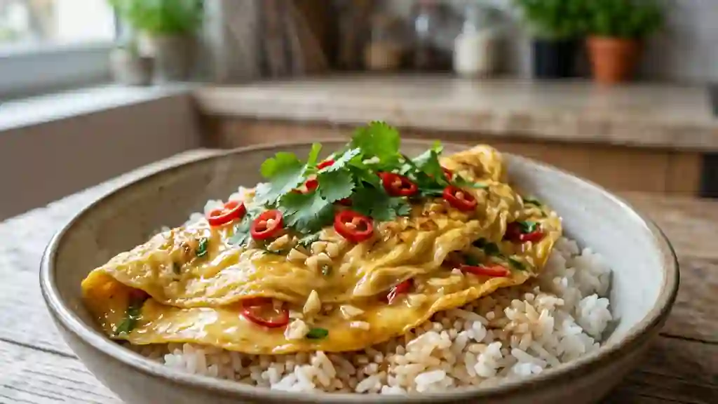 Œufs à la Thaïlandaise Fondants et Acidulés - Photo de présentation
