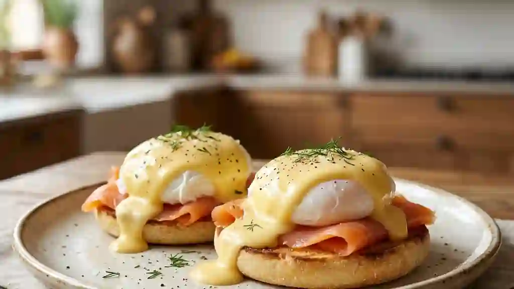 Oeufs Bénédictine Fondants au Saumon Fumé - Photo de présentation