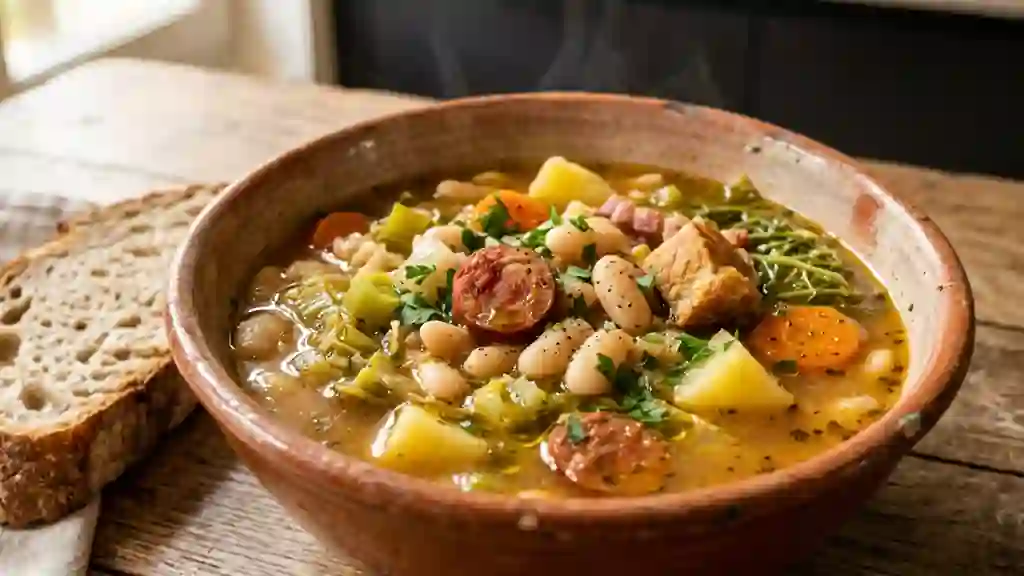 Ollada Catalane Fondante au Porc et Chorizo - Photo de présentation