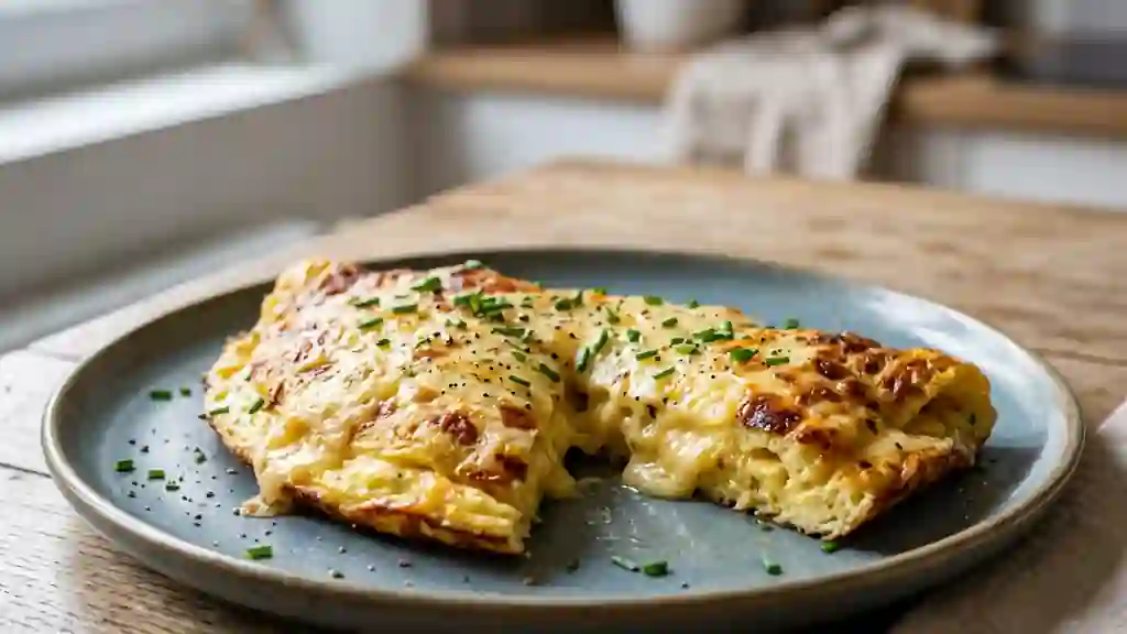 Omelette Moelleuse au Gouda Gratiné - Photo de présentation