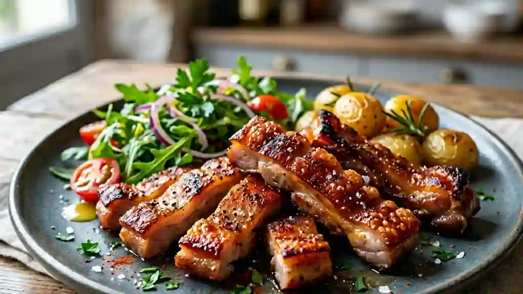 Oreilles de cochon croustillantes au paprika - Photo de présentation