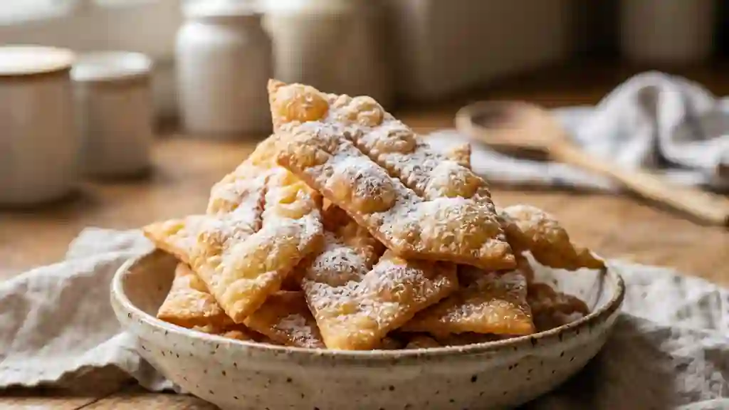 Oreillettes craquantes au rhum et citron - Photo de présentation