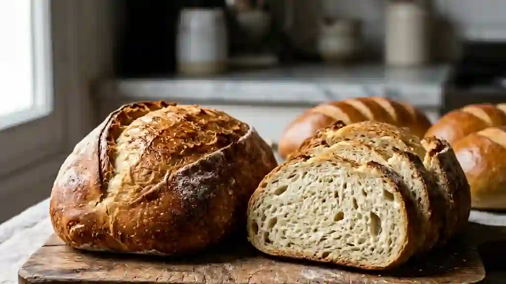 Pain au lait caillé à la mie filante - Photo de présentation