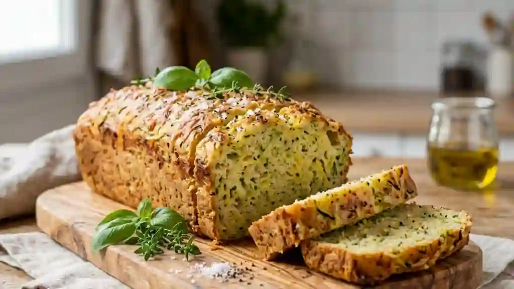 Pain de courgettes fondant et léger - Photo de présentation