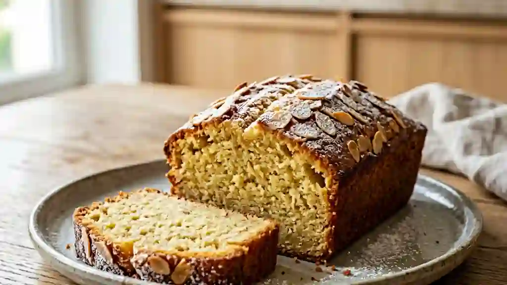 Pain de Gênes fondant aux amandes - Photo de présentation