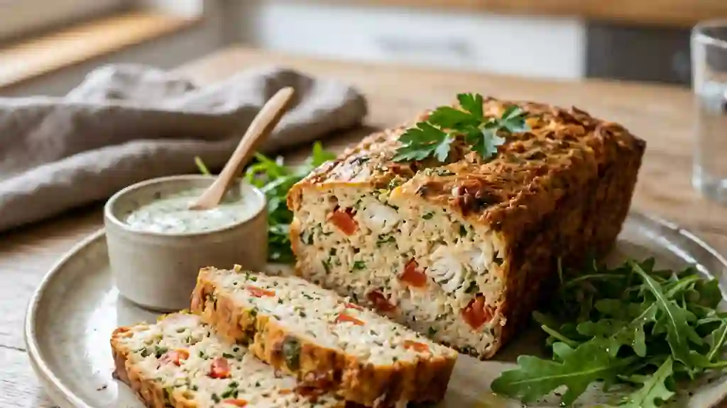 Pain de poisson fondant à la tomate - Photo de présentation