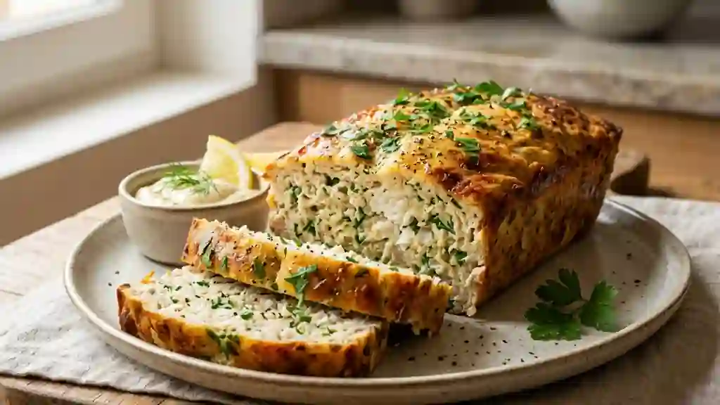 Terrine de colin fondante aux herbes - Photo de présentation