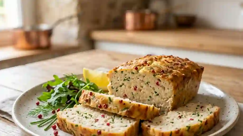 Pain de poisson onctueux aux baies roses - Photo de présentation