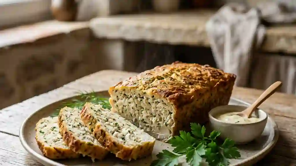 Pain de poisson fondant et persillé - Photo de présentation