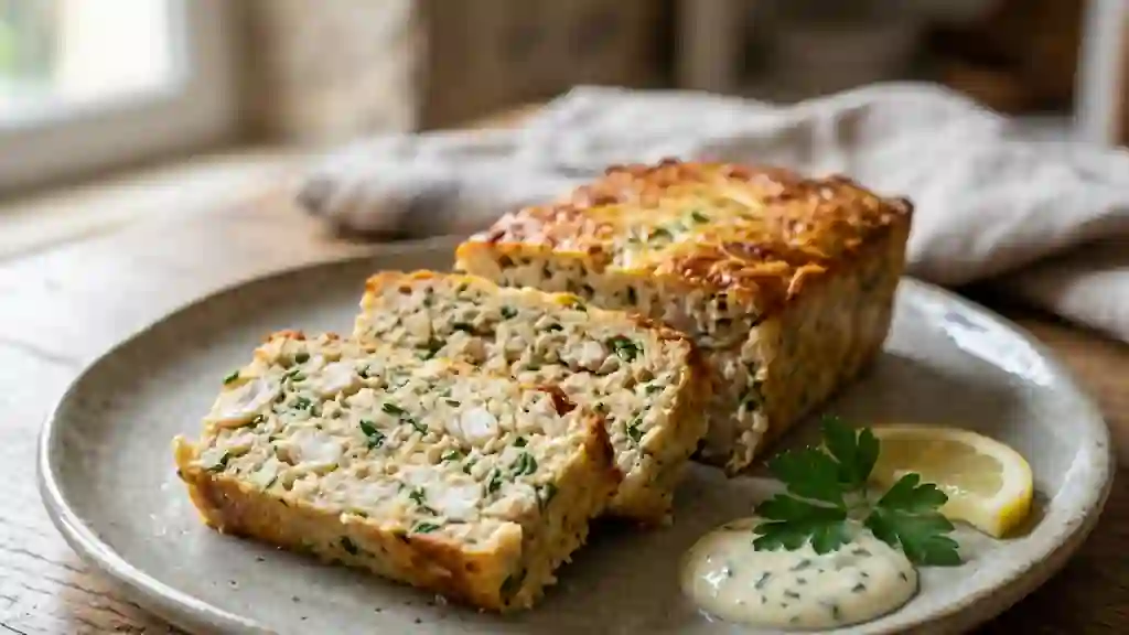 Pain de poisson blanc moelleux et citronné - Photo de présentation