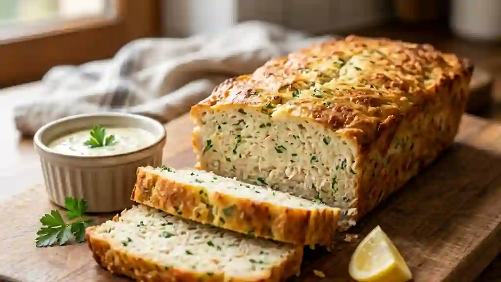 Pain de poisson fondant au persil - Photo de présentation